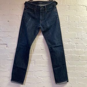 Lucky Brand 121 Slim, 30/32, Dark Denim